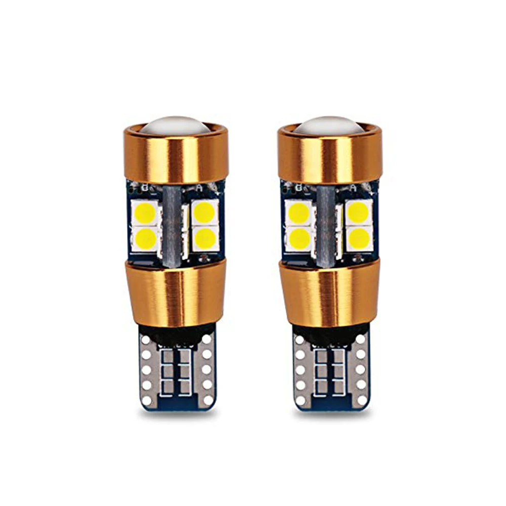 2 шт. T10 W5W Светодиодная лампа 19 3030 SMD LED Автомобильная интерьерная купольная для