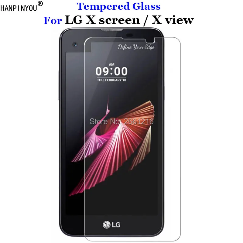 Закаленное стекло 9H 2.5D премиум класса для LG X Screen K500N / view Xview K500DS 4 93&quot|screen protector