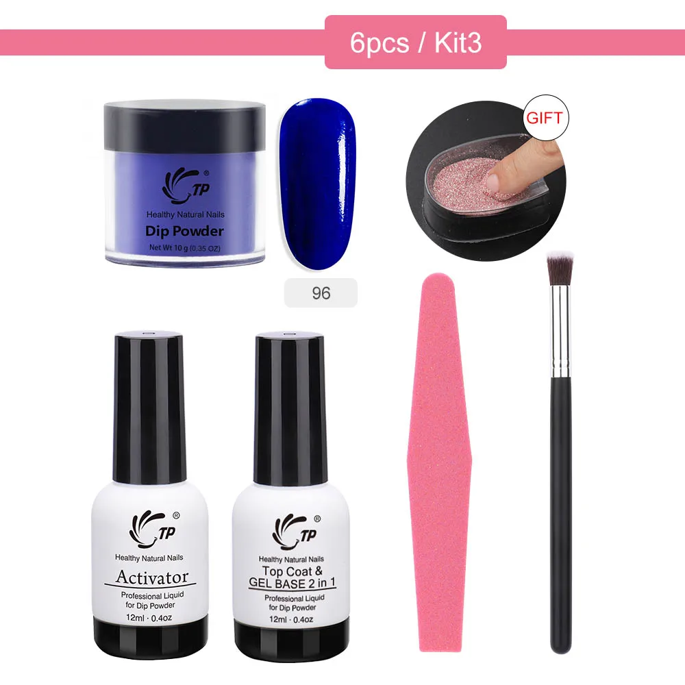 Стартовый набор для системы Dip Powder наборы дизайна ногтей погружения порошка