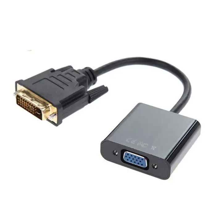 Прочный практичный с DVI на VGA высокой одной головкой разрешение 1080P