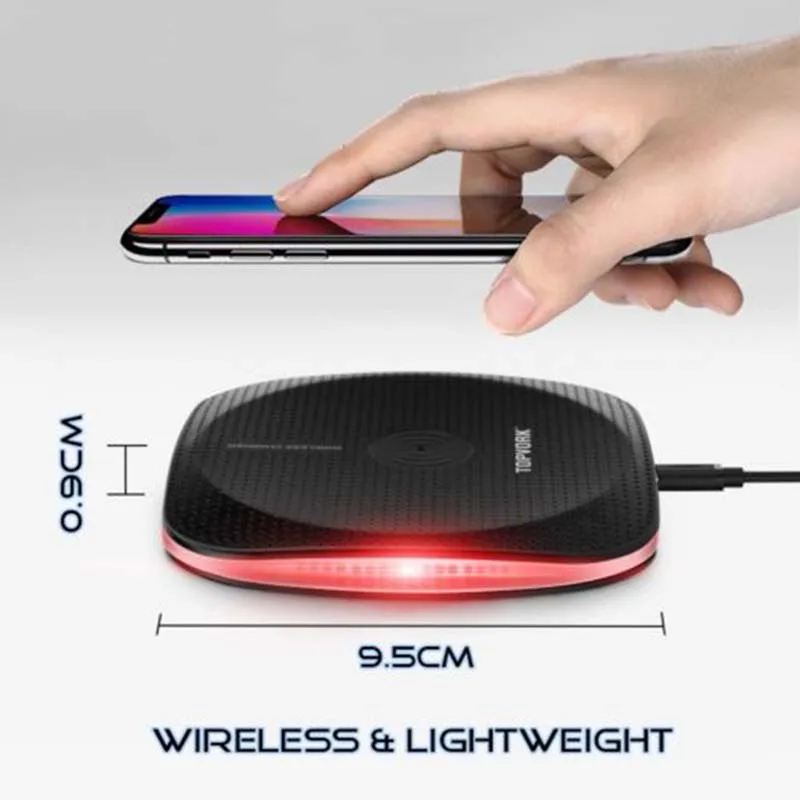 Универсальное Быстрое беспроводное зарядное устройство USB 2019 для L GG7 iPhone X 10 8 plus