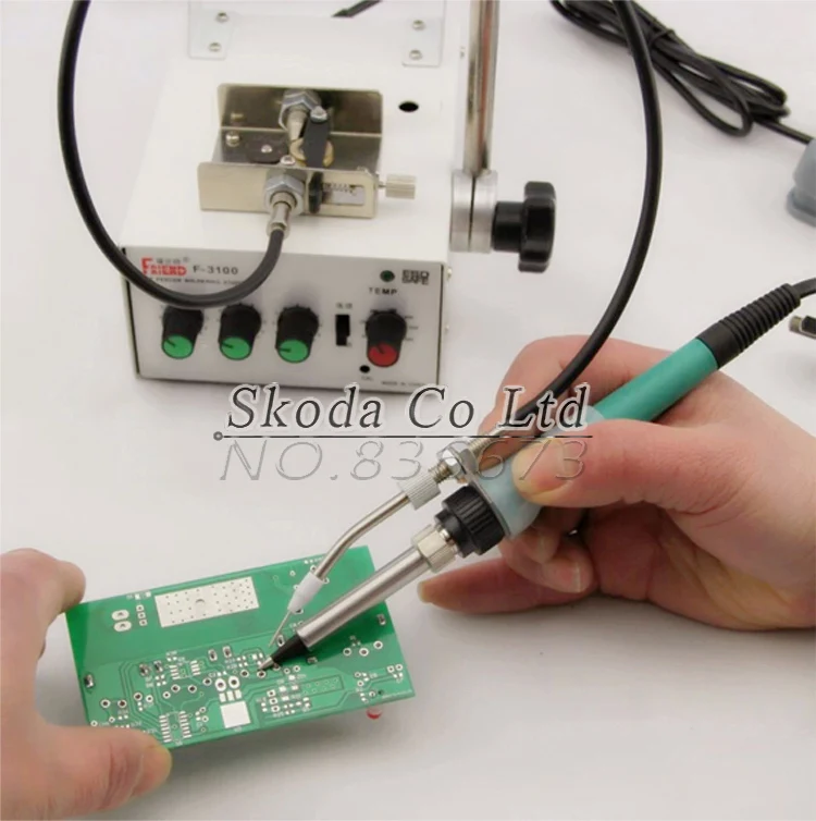 Автоматическая машина для подачи олова паяльник с постоянной температурой Teclast Iron F3100 многофункциональная