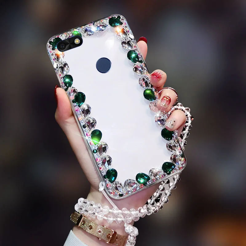 Полностью прозрачный жесткий чехол из ТПУ для Huawei Enjoy 7/Enjoy 7Plus с защитой от