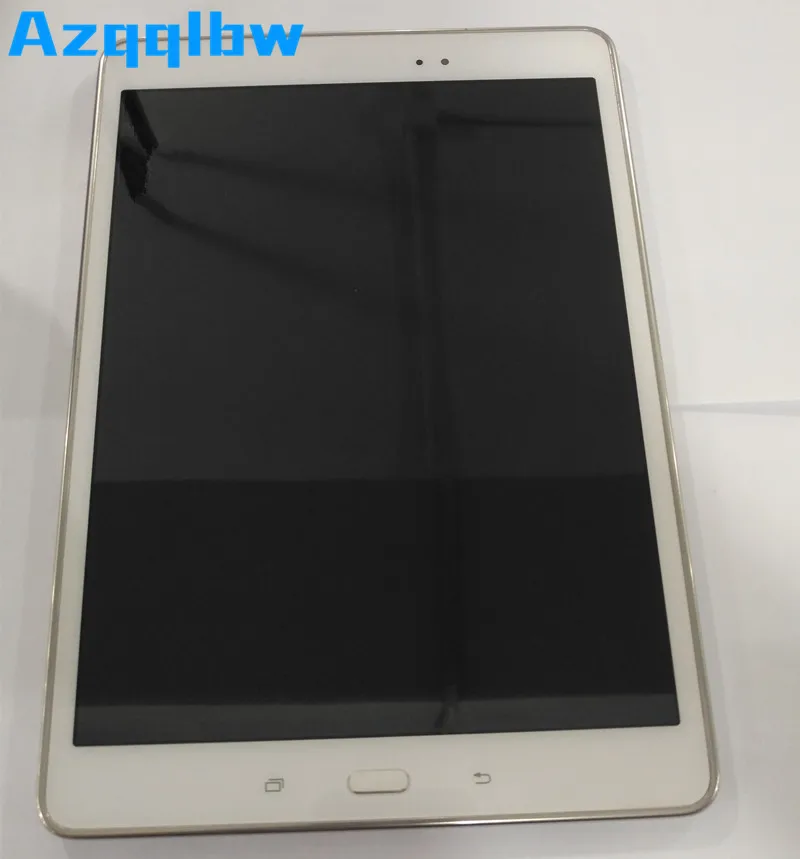 Для samsung GALAXY Tab A 9,7 SM-T550 T550 T551 T555 ЖК-дисплей сенсорный экран дигитайзер в сборе для samsung GALAXY Tab A+ рамка