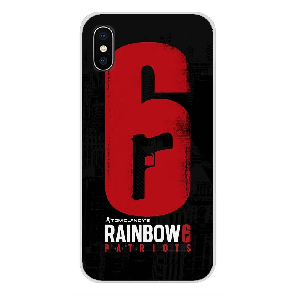 Аксессуары чехлы для телефонов rainbow six siege logo Xiaomi Redmi Note 6A MI8 Pro S2 A2 Lite Se MIx Max 2 3 Oneplus