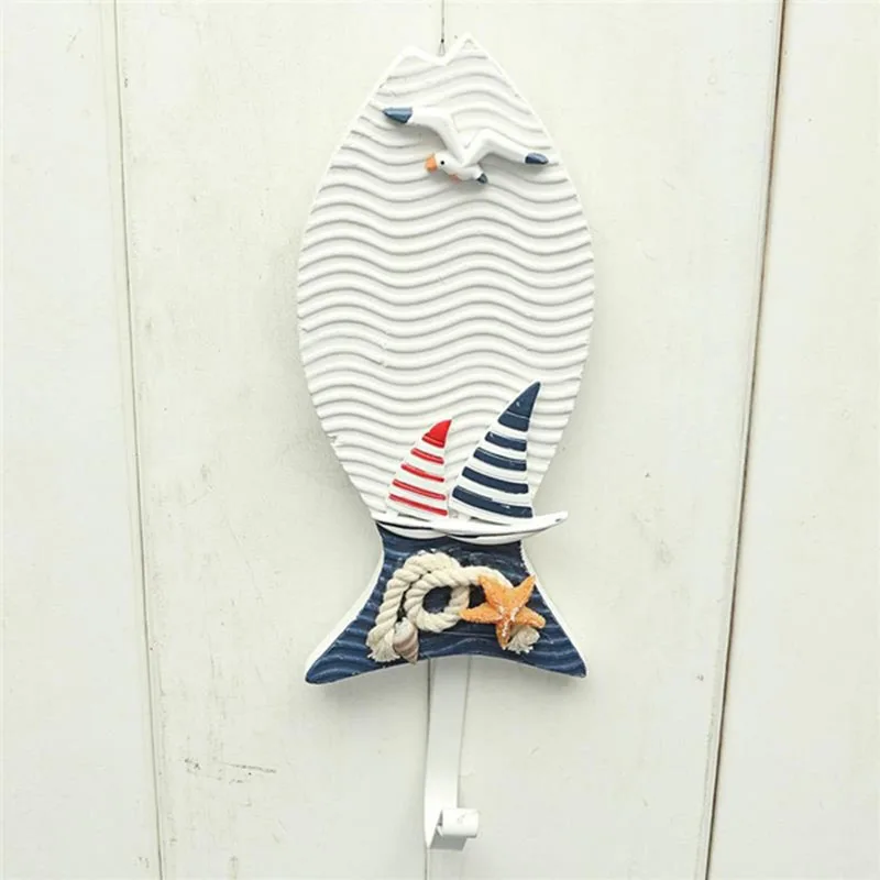 Бесплатная доставка настенные крючки в средиземноморском стиле шлепанцы форме