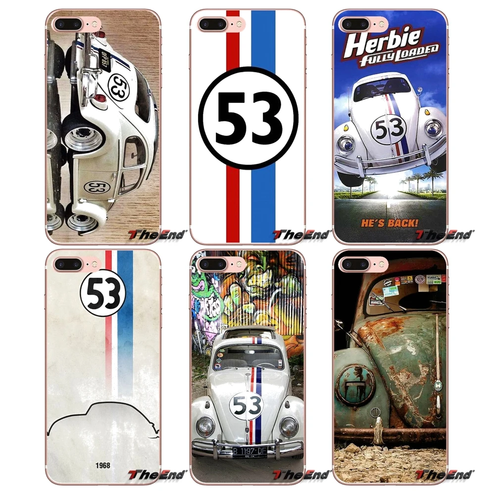 Herbie VW bug beetle Модный чехол для Samsung Galaxy S2 S3 S4 S5 MINI S6 S7 edge S8 S9 Plus Note 2 3 4 5 8 Coque Fundas |