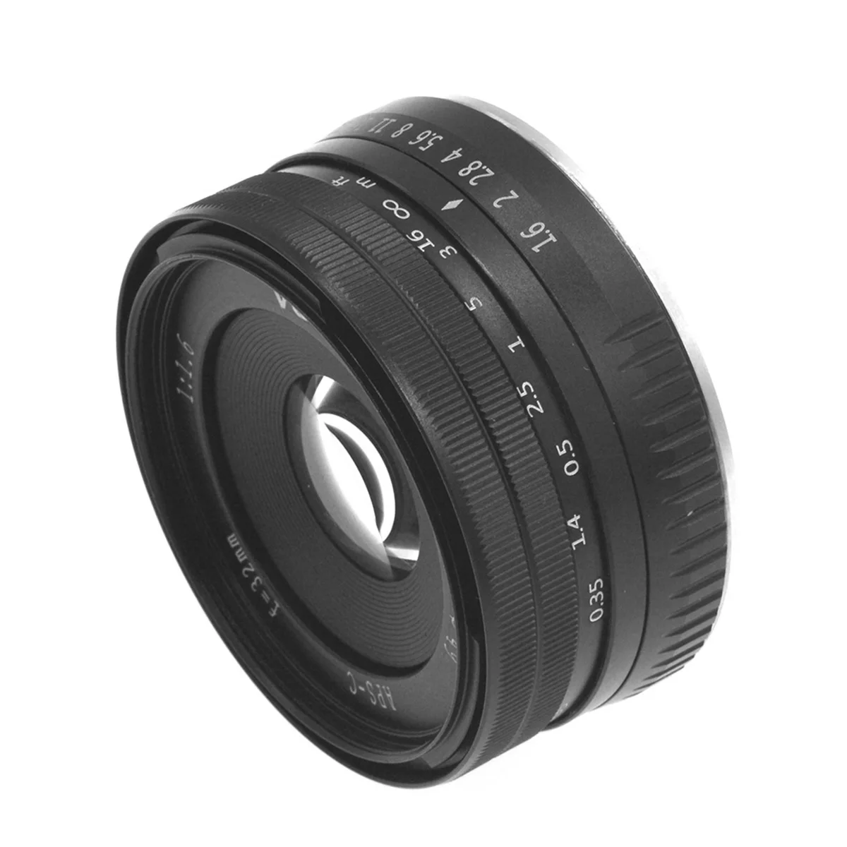 

Camera Lens 32mm Camera Lenses 0.25m With Rear Lens Cap And Front Lens Cap For Sony E-Mount