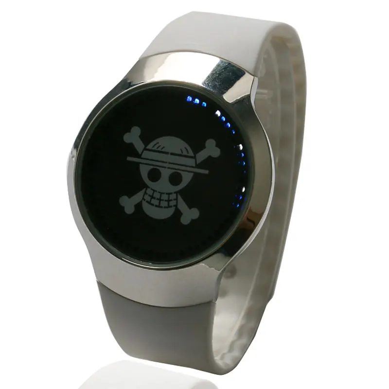 Модные парные светодиодные наручные часы с сенсорным экраном 2 цветов новинка