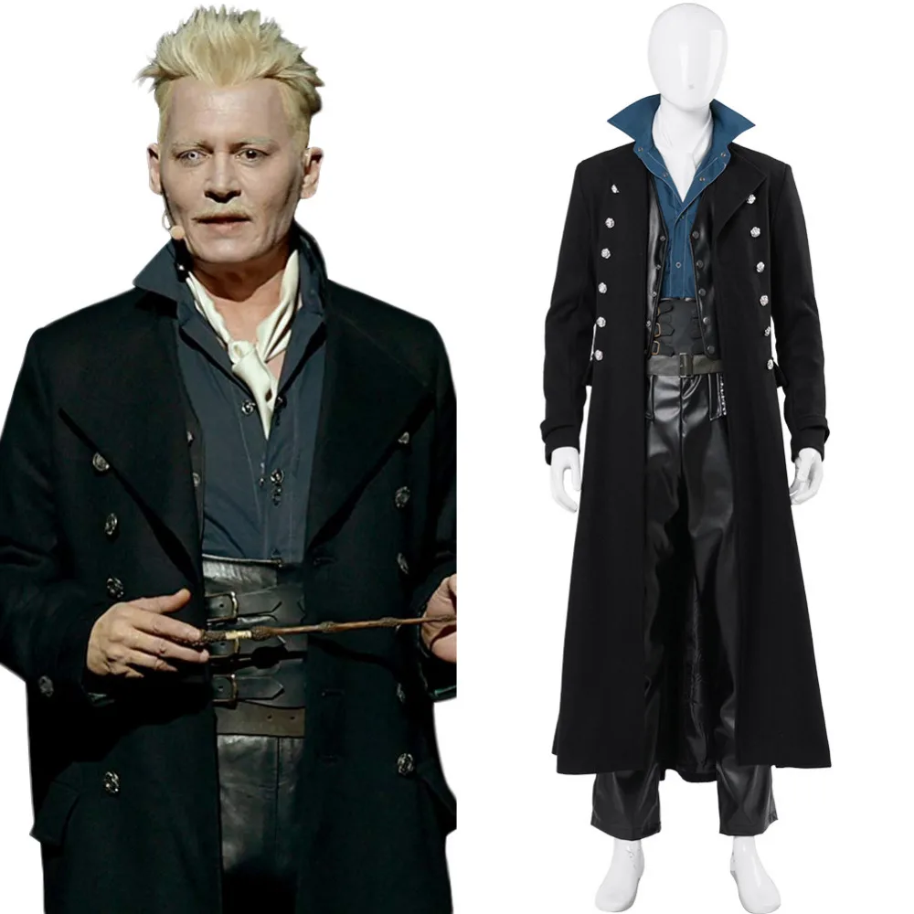 Фантастические звери; костюм для косплея «The Crimes of Grindelwald Gellert Grindelwald»; костюм для косплея; костюм на Хэллоуин; карнавальные костюмы