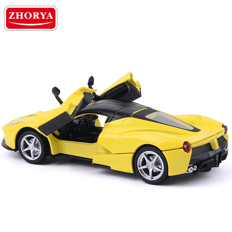 1/28 Ferrarie Diecasts Металлический Игрушечный Автомобиль для детей высокая имитация