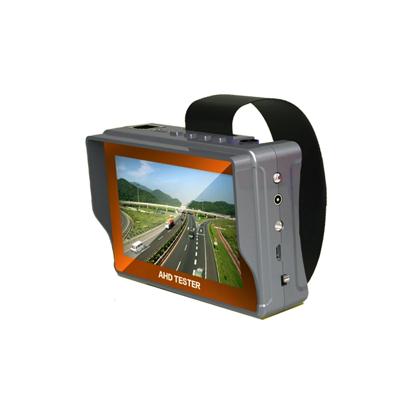 Диагональ 4 3 дюйма три в одном HD AHD тестер CCTV монитор 1080P CVBS аналоговые камеры PTZ UTP