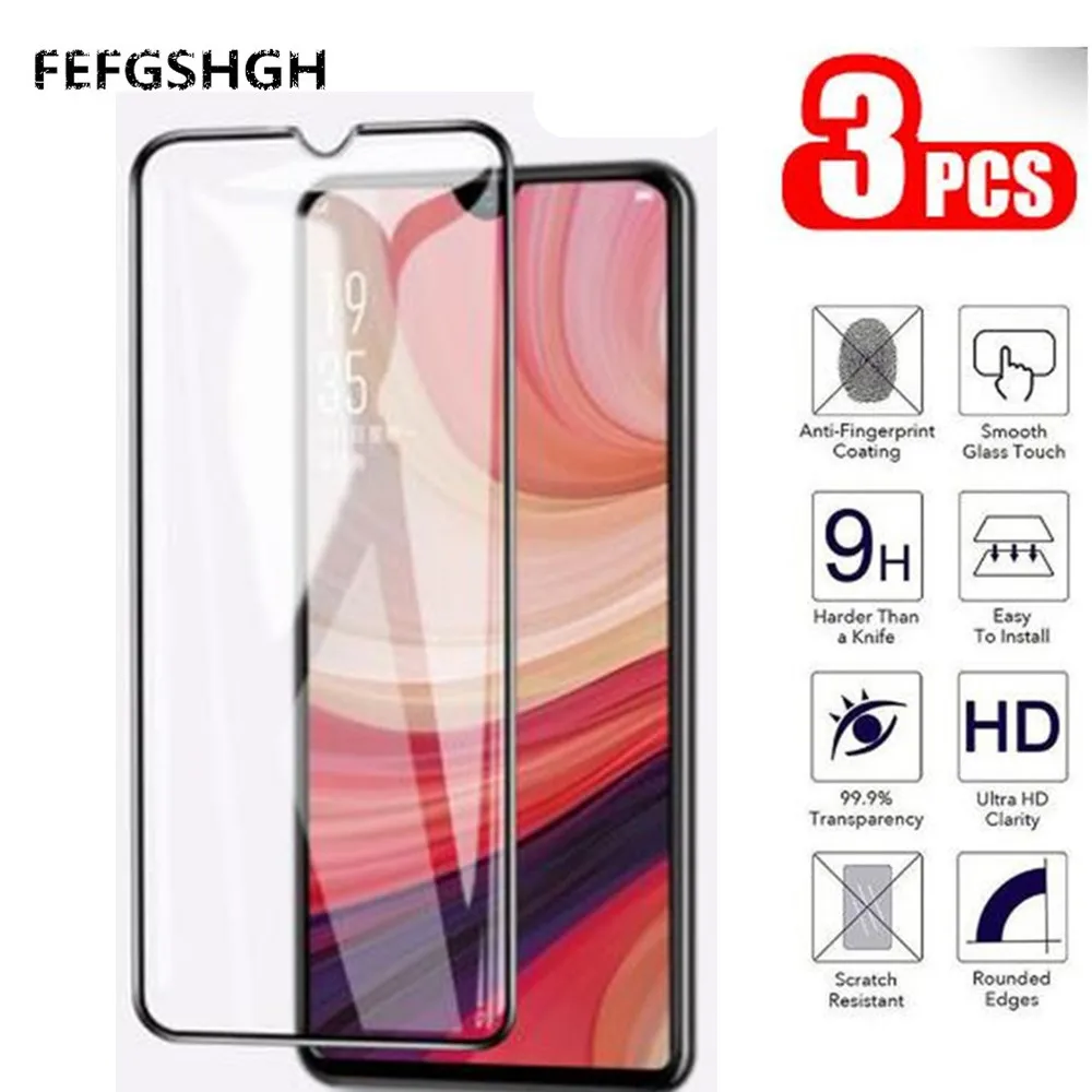 

Screen Protector OPPO AX7 Tempered Glass For OPPO AX7 CPH1901 CPH 1901 OPPOAX7 OPPO AX 7 A7 Glass Full Cover Protective Film 6.2