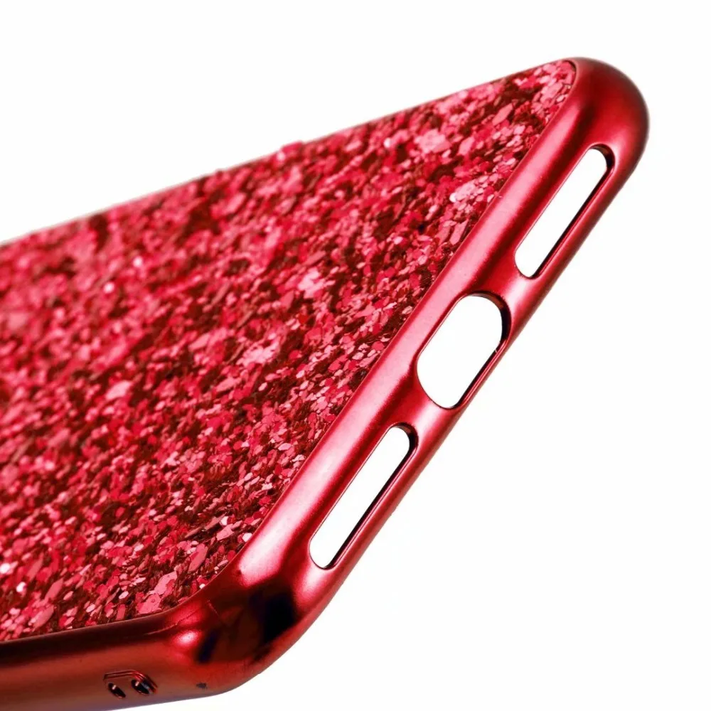 Sinbeda Роскошный чехол для телефона iphone XS MAX XR модные блестящие мерцающие Чехлы 7 8