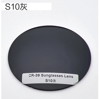 Dark black S10 Пара крашеных линз для близорукости, асферические линзы, CR-39, по рецепту, линзы для пресбиопии, UC покрытие, анти-излучение, Индекс 1,56 - Цвет линз: Dark black S10