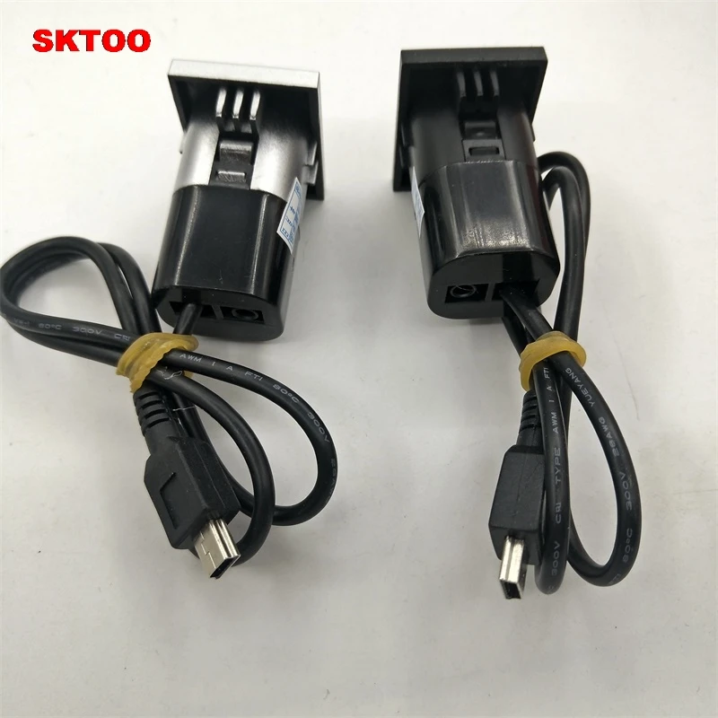 SKTOO для Ford Focus Cd Dvd плееры Usb Aux автомобильные аксессуары интерфейсы кнопка с мини USB