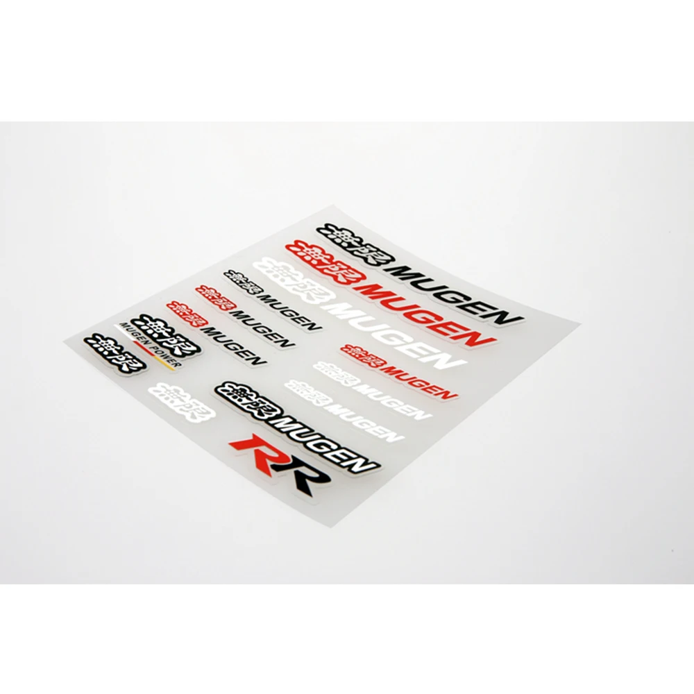 Новейший Стайлинг автомобиля Mugen наклейка на весь корпус ручка Наклейка окно