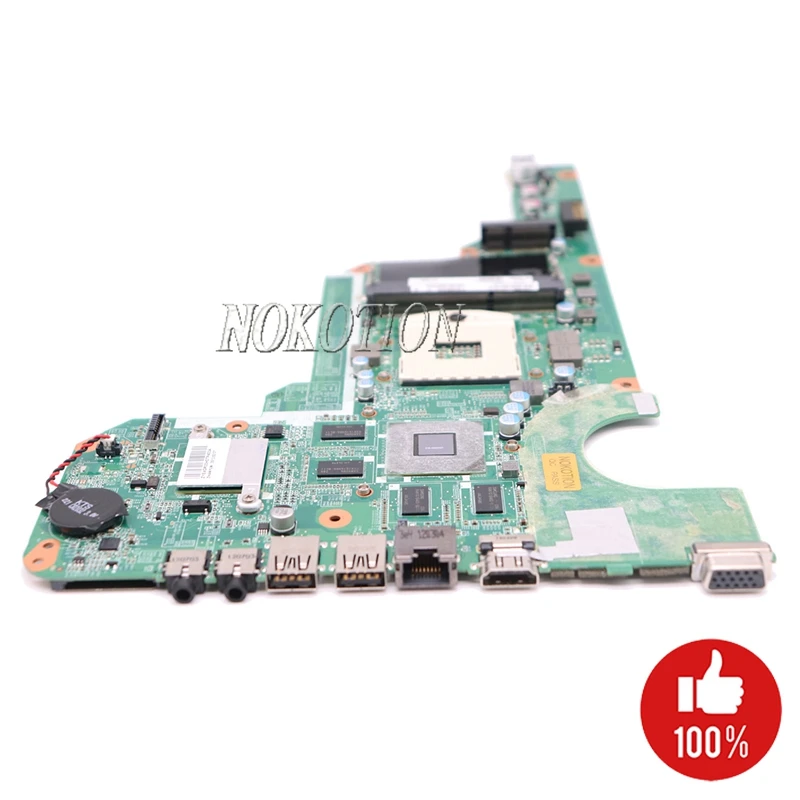 NOKOTION 680569-501 680569-001 680570-001 аккумулятор большой емкости DA0R33MB6F0 ноутбук материнская плата для струйного принтера Hp G4 G4-2000 G6 G6-2000 G7 G7-2000 HD7600M