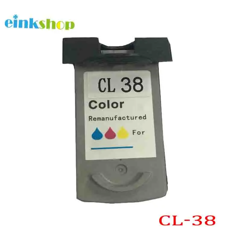 Чернильный картридж einkshop CL38 для Canon CL-38 Pixma MP140 MP150 MP160 MP180 MP190 MP210 MP220 MP450 MP470 |