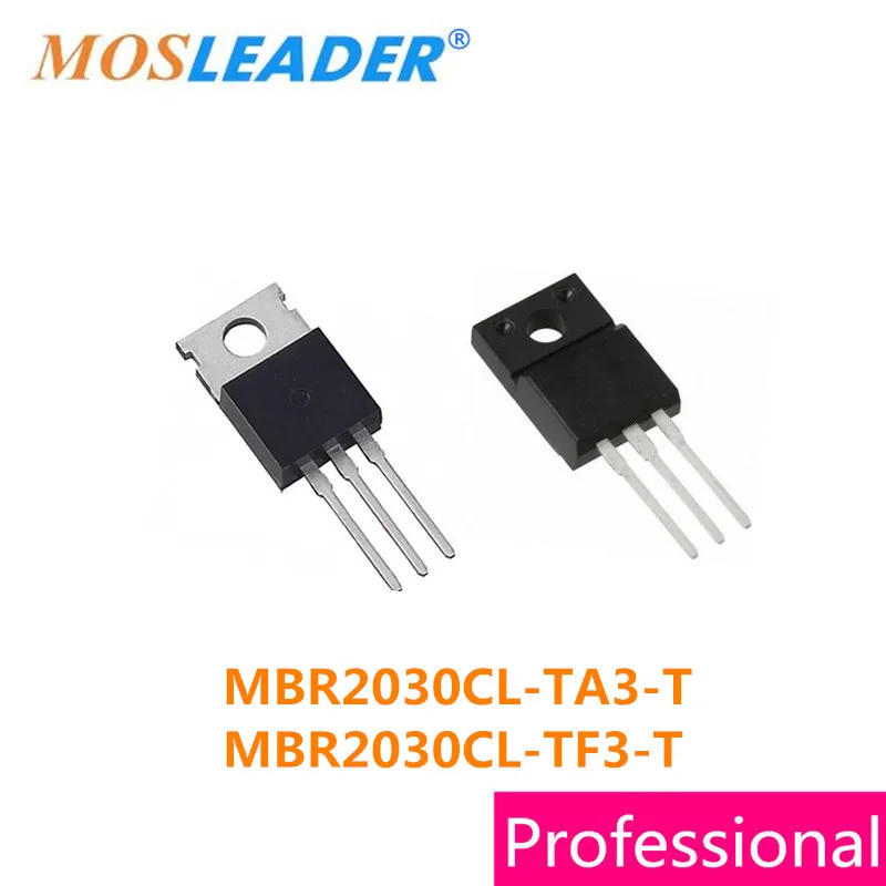 

Mosleader 50pcs TO220 MBR2030CL-TA3-T TO220F MBR2030CL-TF3-T MBR2030CL High quality