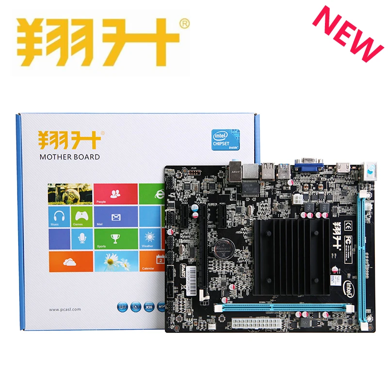 ASL J1900M HK компьютерная материнская плата DDR3 бортовой процессор Intel J1900