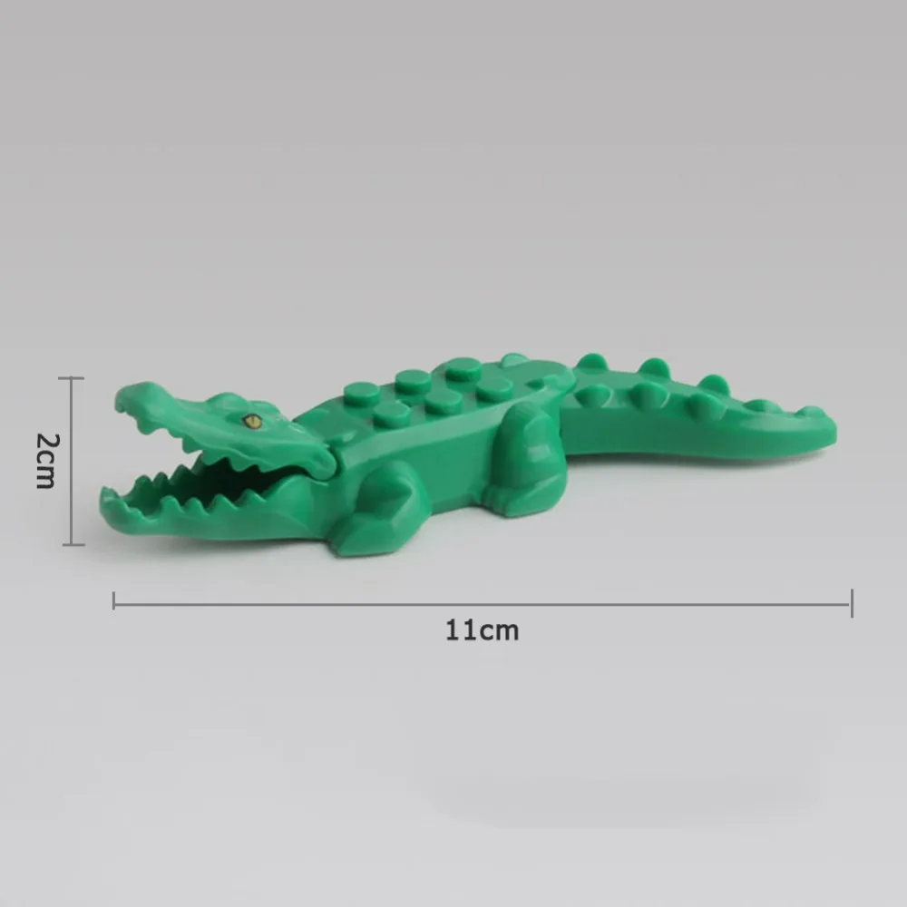 

3D DIY Baby Assembly Cartoon Duplo Block Brick Diy Zoo Animal Action Model Kids Children Building Block Toys Educational Gift