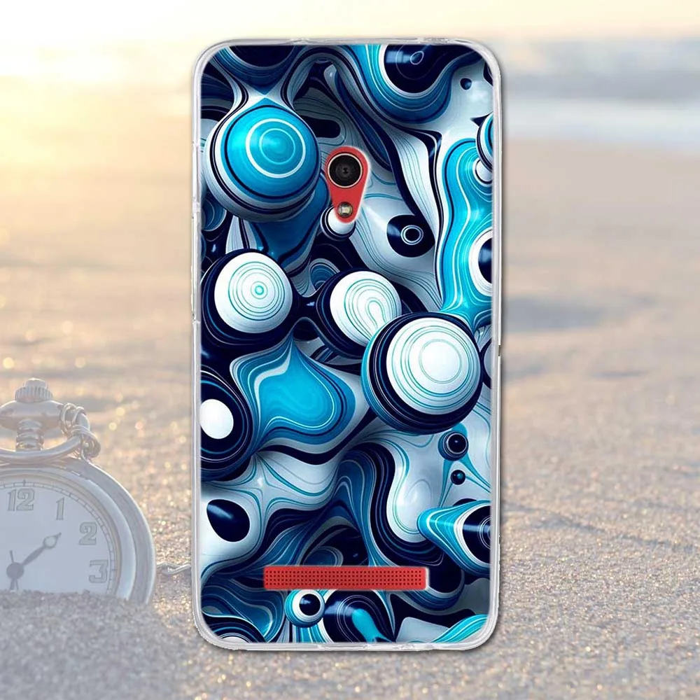 Чехол для Asus ZenFone 5 A500KL A500CG 0 &quotМягкий силиконовый чехол Zenfone Case A501CG T00J T00F|Бамперы| |