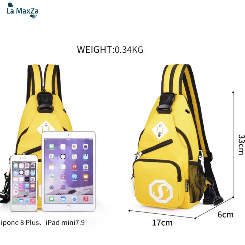 Oxford Женский Мужской рюкзак на одно плечо с двумя лямками для велосипеда Mochila спортивный школьный рюкзак Rugtas placak Sac A Dos Femme