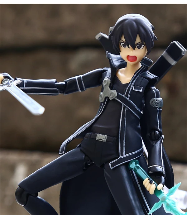 Экшн фигурки из ПВХ SAO Kirigaya Kazuto аниме Sword Art Online II 15 см|figure action|figure 8 power leadfigure bust |
