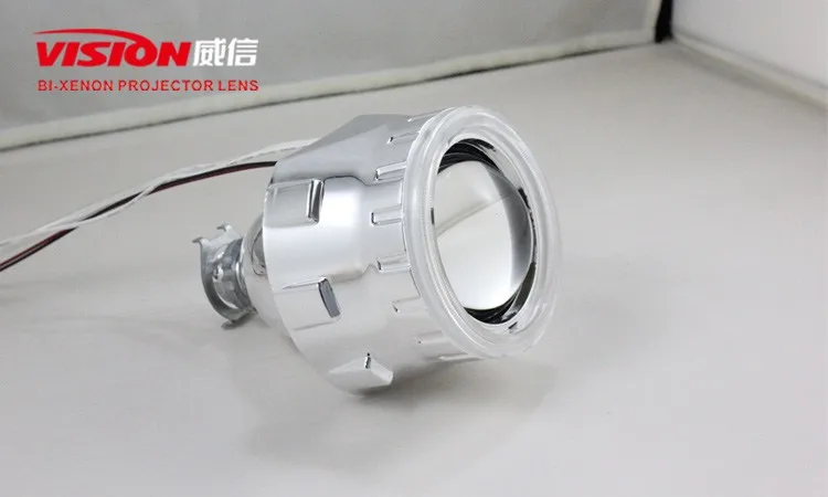 IPHCAR автомобильный Стайлинг LHD/RHD CCFL янтарные ангельские глазки Halo HID Биксеноновые линзы проектор фара Модифицированная H1 H4 H7