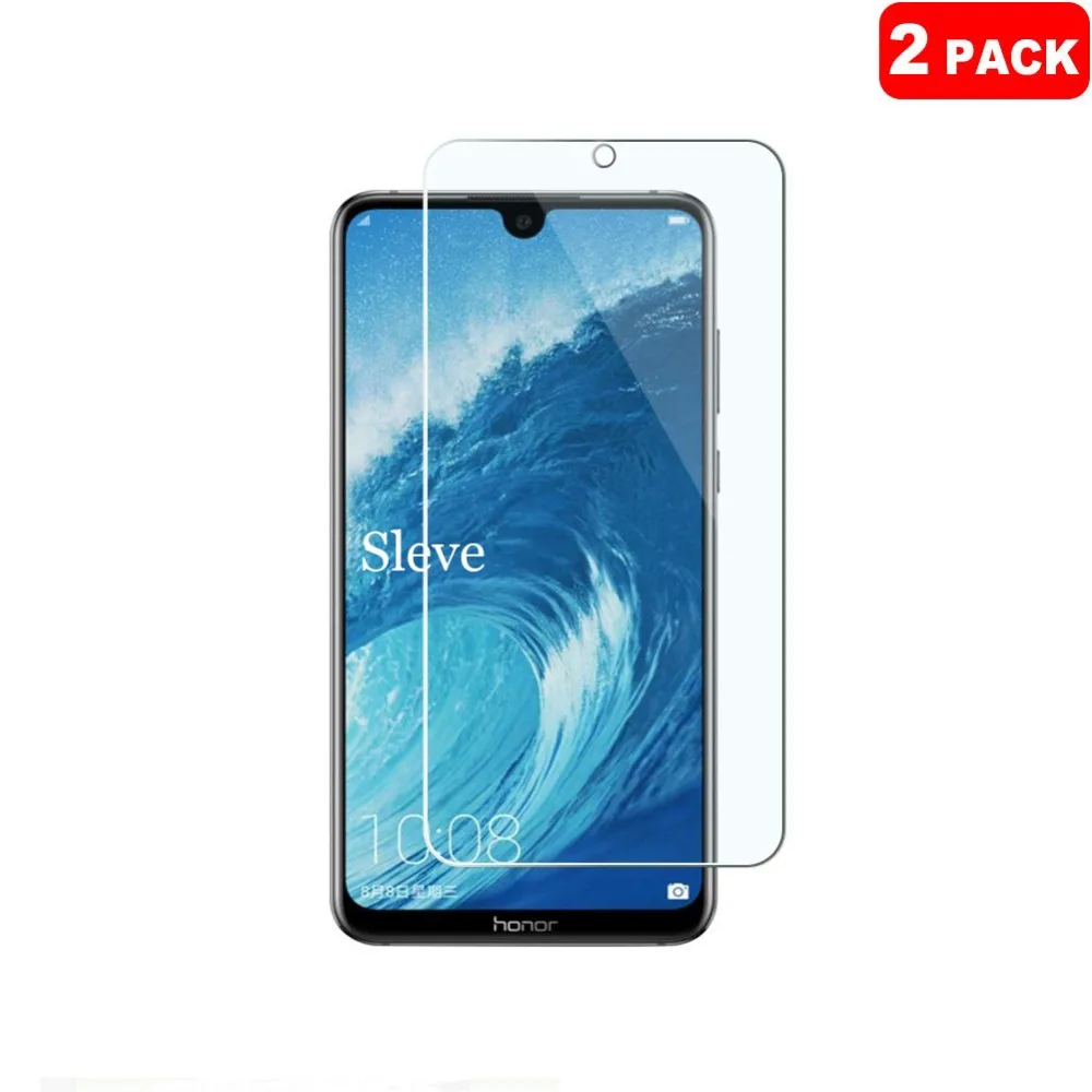 2 шт. Honor 8A 2.5D с уровнем твердости 9 H из закаленного высокопрочного стекла Стекло
