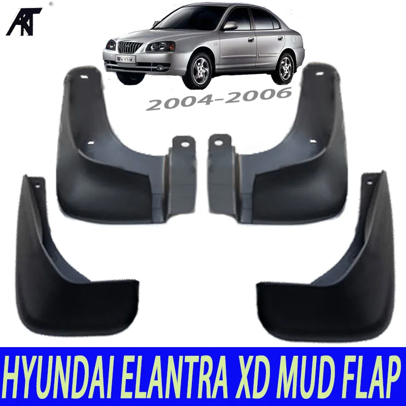 Грязеотталкивающие аксессуары 4 шт./компл. подходит для 2004 2005 2006 HYUNDAI ELANTRA XD