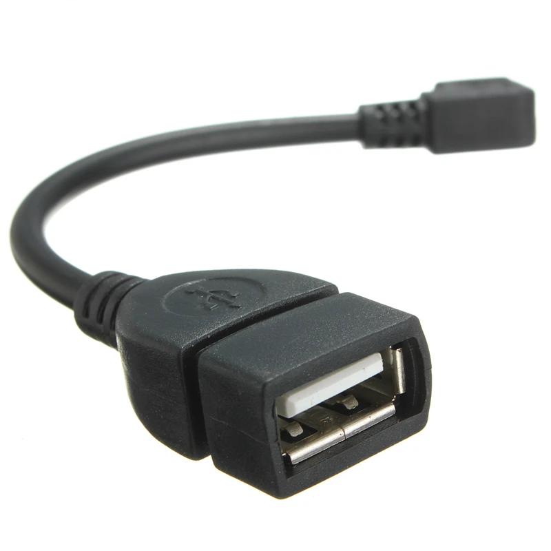 Правый угол 90 градусов Micro USB OTG кабель адаптер конвертер для Samsung Xiaomi Nokia мобильные
