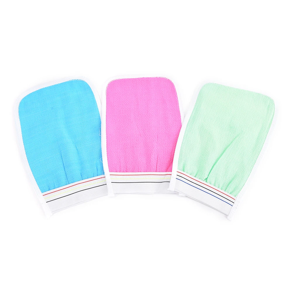 

1PCS Magic Peeling Glove Soft Exfoliating Wash Skin Spa Bath Glove Scrub Mitt Bubble Bath Flower Small Rub Cloth