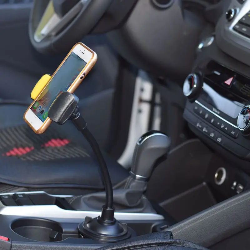 

Car Holder Phone Mount Universal Long Soft Flexible Gooseneck 360 Degree Rotatable Brackets