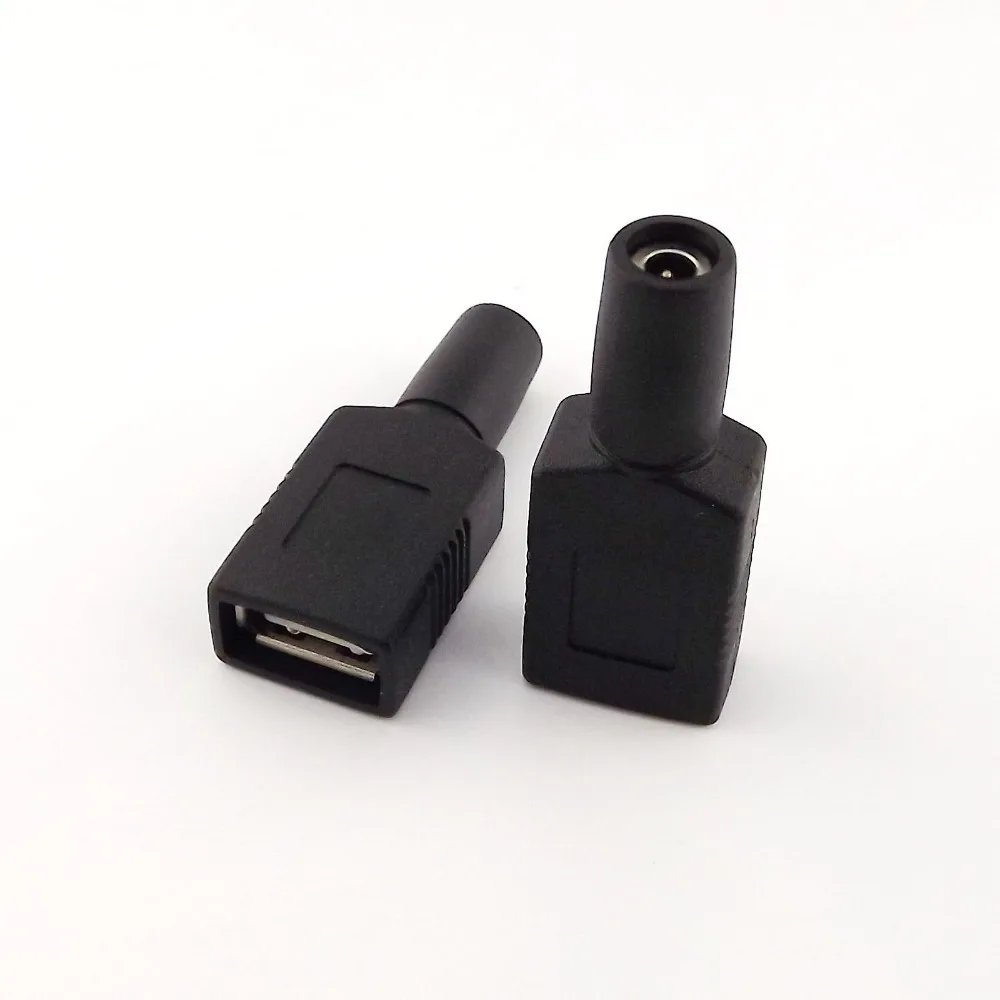 3 шт. адаптер питания постоянного тока с гнездом USB на гнездо 5x1 35 мм | Компьютеры и