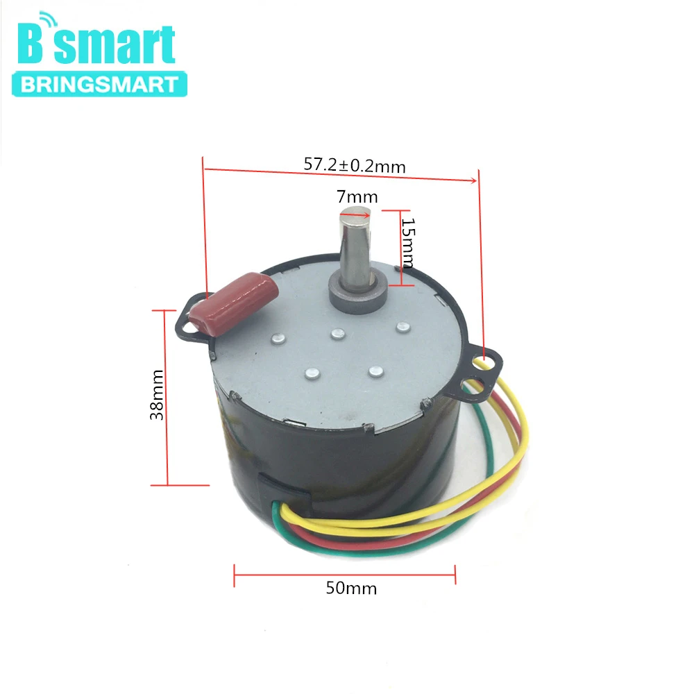 Bringsmart микро электродвигатель с высоким крутящим моментом низкий срок службы 24 в