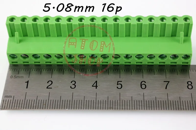 Феникс терминал IC 2 5 ST air master plug 2EDGRK 08 мм 16p 1 шт. Без припоя|phoenix terminal|terminal plugsolder terminal