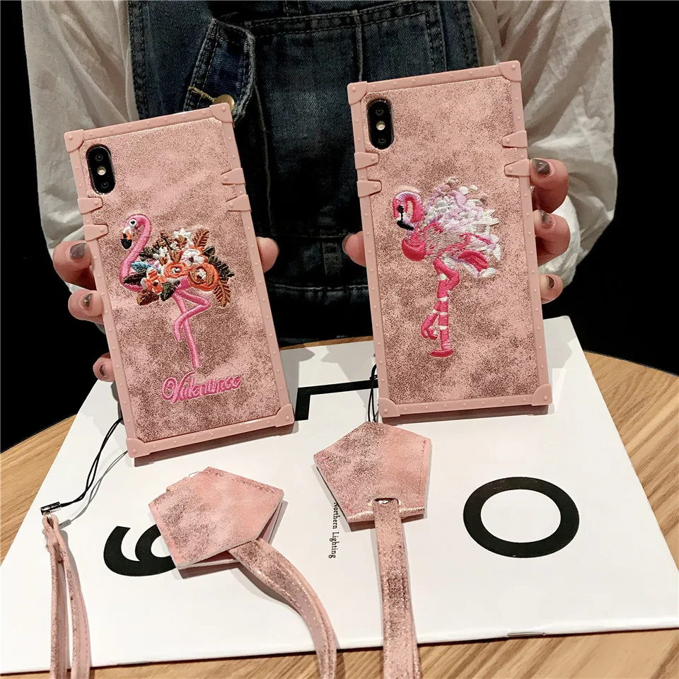 Чехол для мобильного телефона Awesome Fashion Pink fundas для Apple iPhone XR, X, XS, 8, 7 Plus, 6, 6s MAX.