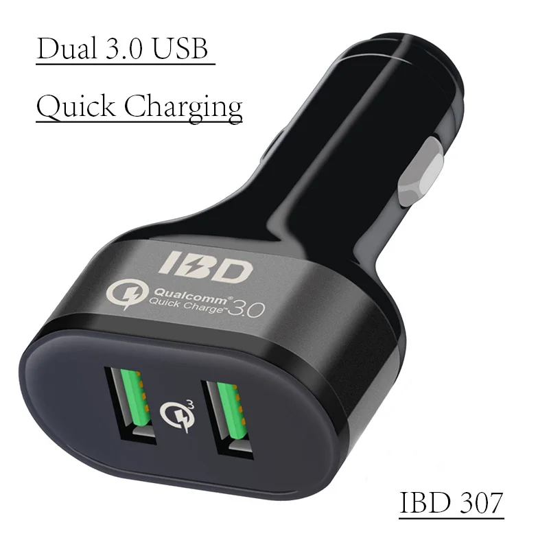 Зарядное устройство для мобильного телефона автомобильное usb зарядки Dual 3 0