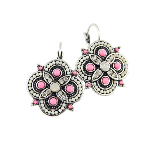 2021 новый тренд ювелирные изделия цветной зажим на серьги в винтажном стиле С