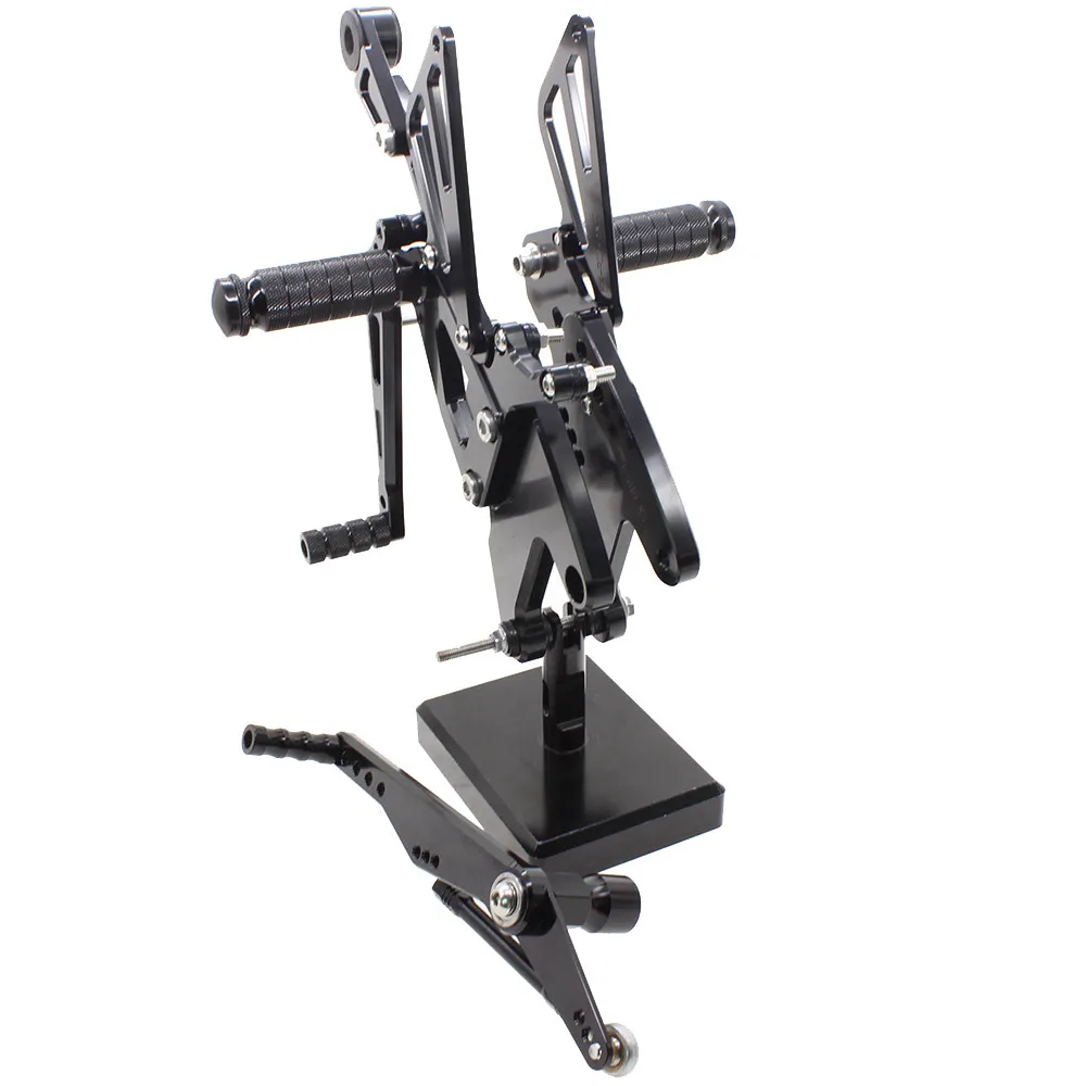 CNC мотоциклетные подножки Rest педали Rearset подножка сзади набор для Yamaha YZF R1 YZFR1 YZF-R1