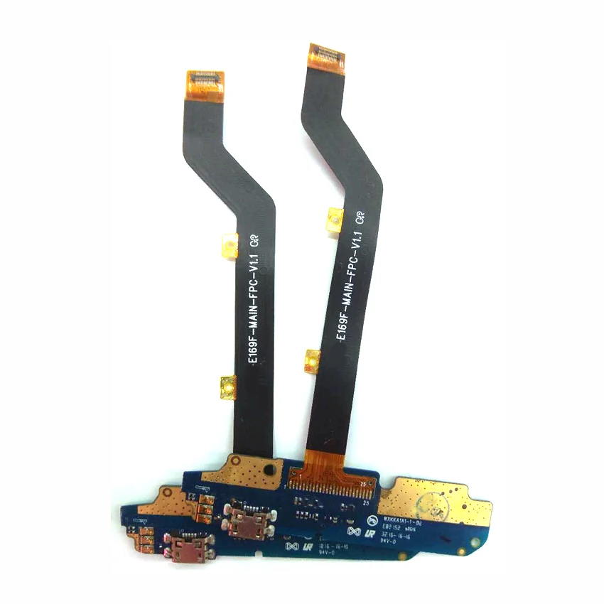 Гибкий ленточный кабель для зарядного USB порта док станции ZTE BLADE X3 A452|Шлейфы