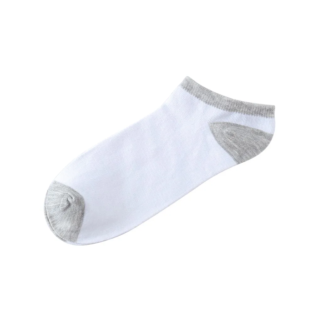 1 пара мужские удобные хлопковые носки в полоску короткие calcetines mujer divertidoheren