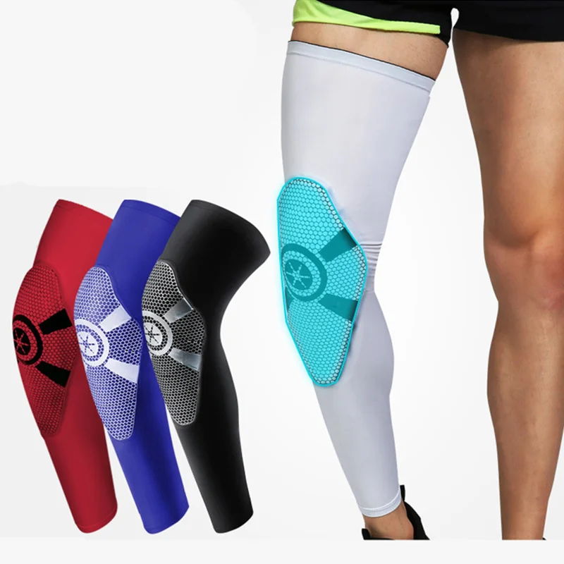 Эластичные Спортивные наколенники для поддержки коленей защитные защиты