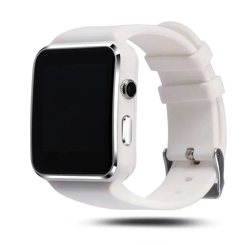 2017 белый Bluetooth Android SmartWatch GSM Часы с камерой 1.3mp 2.5D OGS сенсорный экран 3D датчик
