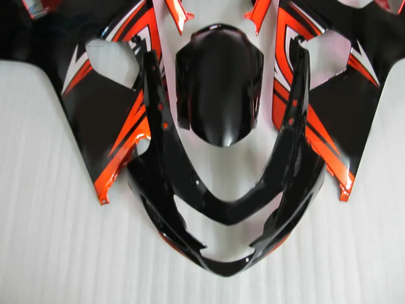 Бесплатные Наборы обтекателей под заказ для SUZUKI 2004 2005 GSXR600 R750 комплект спортивных