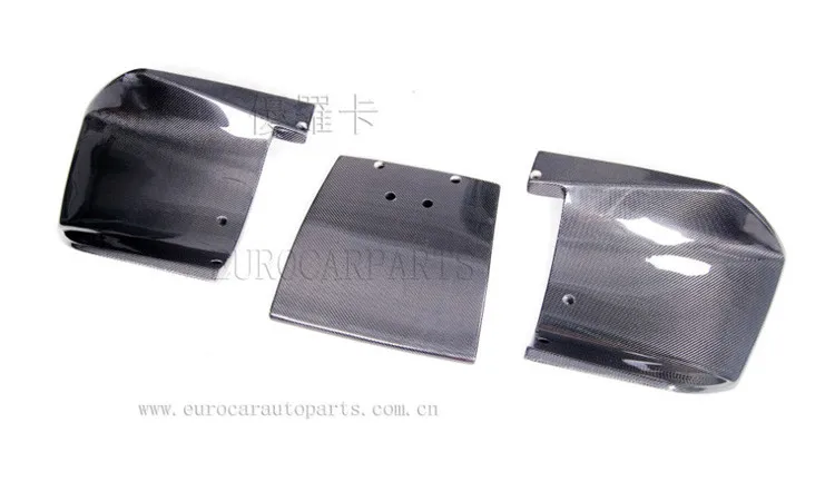 diffuser AD R8 carbon finber передний задний спойлер для R8 carbon fiber передний задний диффузор спойлер багажника боковые юбки - Цвет: diffuser