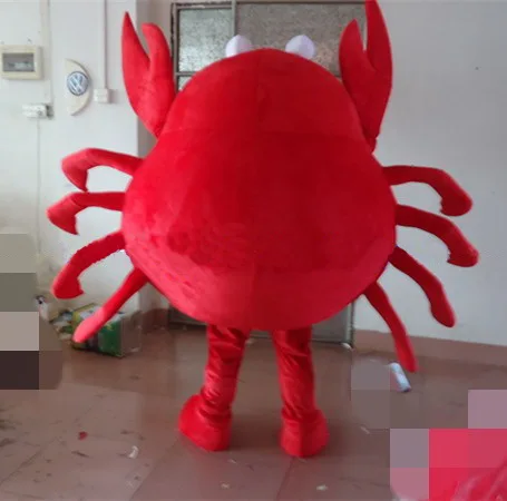 Red Crab Mascot Costumes Unisex Cartoon Apparel Cosplay Custom Made Adult Size | Тематическая одежда и униформа