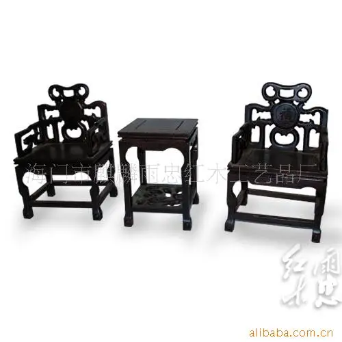 Миниатюрная мебель деревянное ремесло украшение кресла из палисандра|decorative